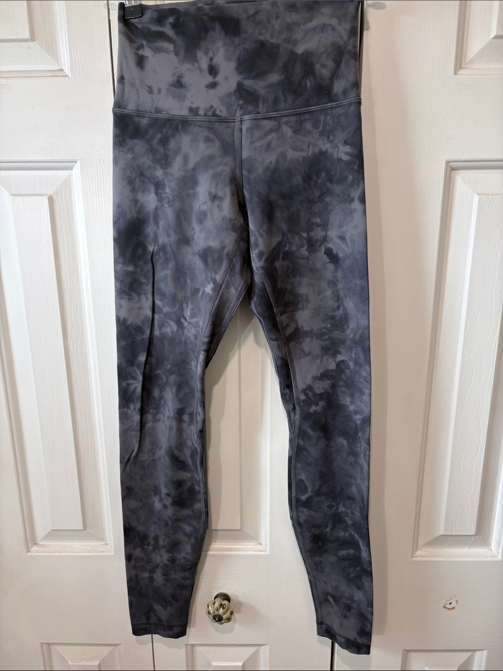lululemon athletica Gray Tie-Dye High-Rise Leggings